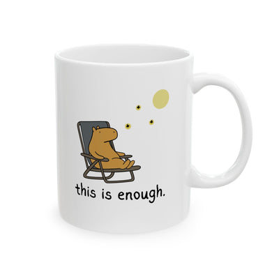 This is Enough Moonlight Capybara Mug