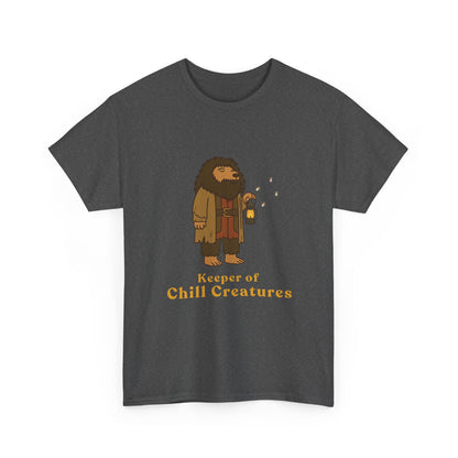 Keeper of Chill Creatures T-Shirt | The Unbothered Wizard Collection Adult Tee