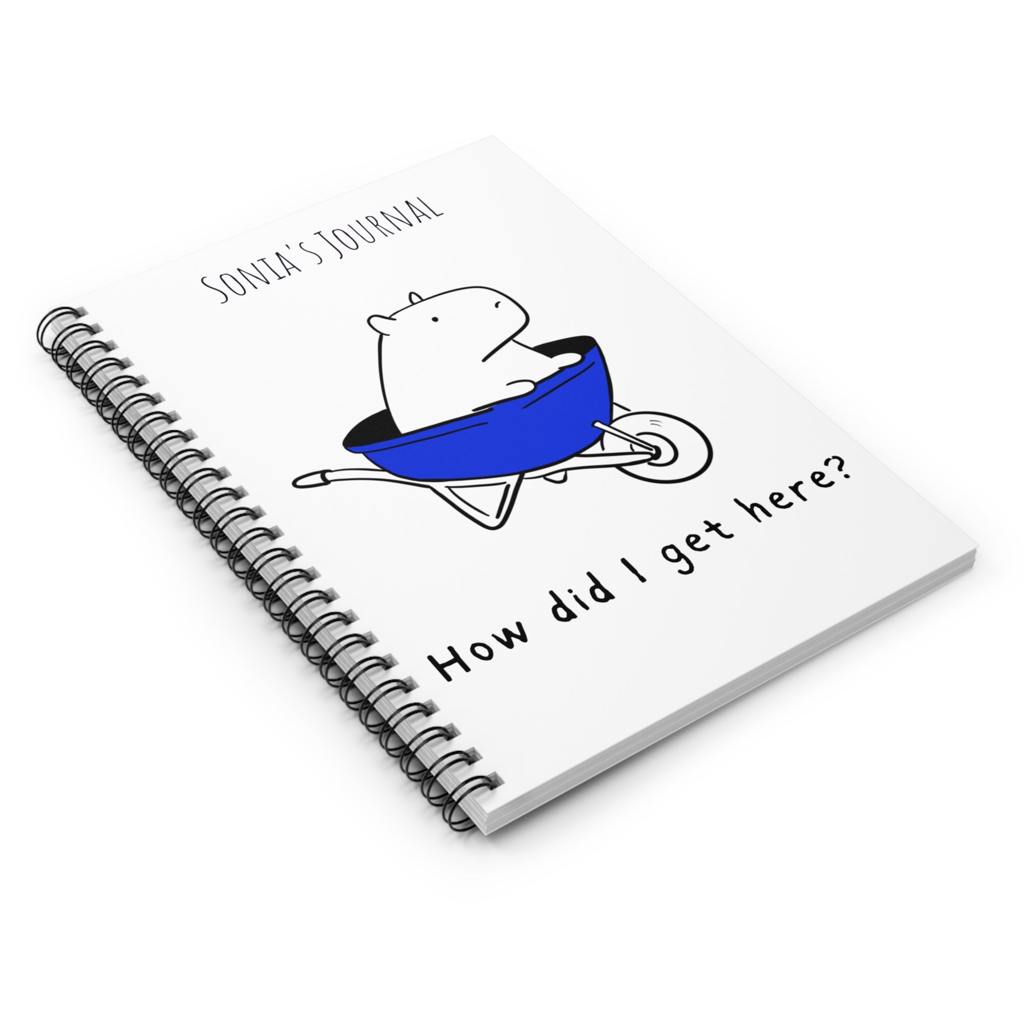 Capybara notebook design - view 3