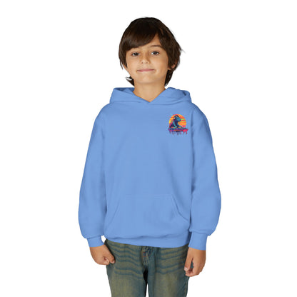 DJ Capybara Kids Hoodie | Music Lover Sweatshirt, Festival Vibes for Kids
