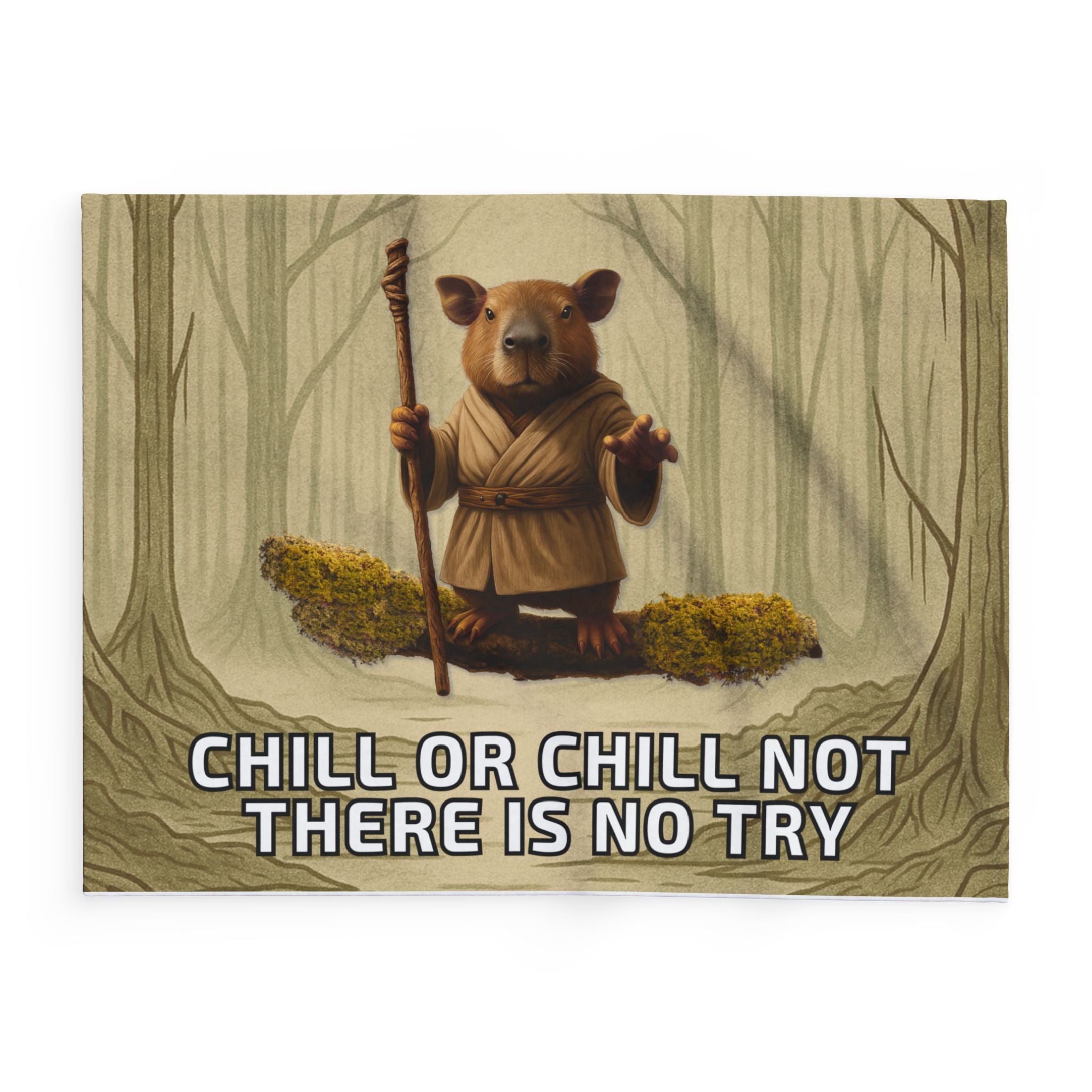 Chill or Chill Not - Fleece Blanket