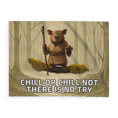 Chill or Chill Not - Fleece Blanket