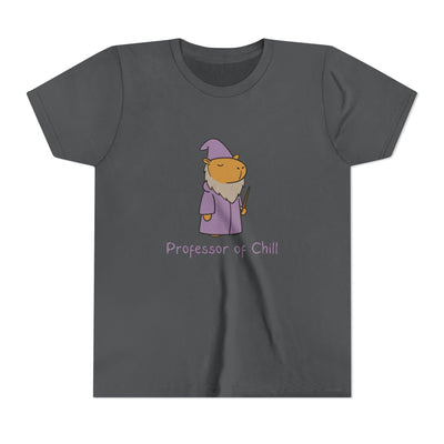 "Professor of Chill" - Capybara Wizard Youth Tee