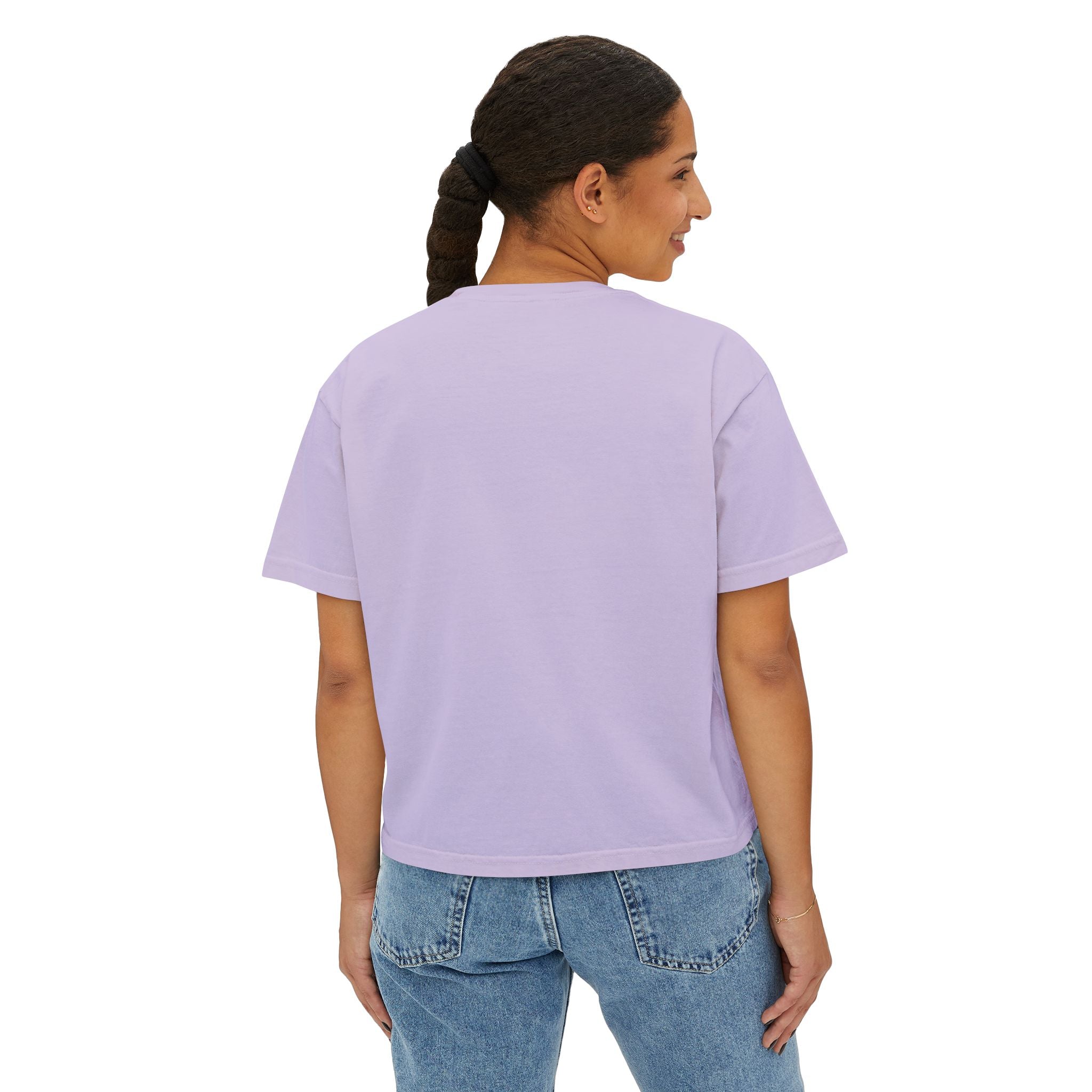 Funny Womens - Off to Shenan-again Boxy Tee