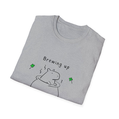 Funny St. Patrick's Day Capybara Shirt – Brewing Up Shenanigans