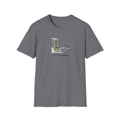 Let it Snow Capybara Softstyle Tee