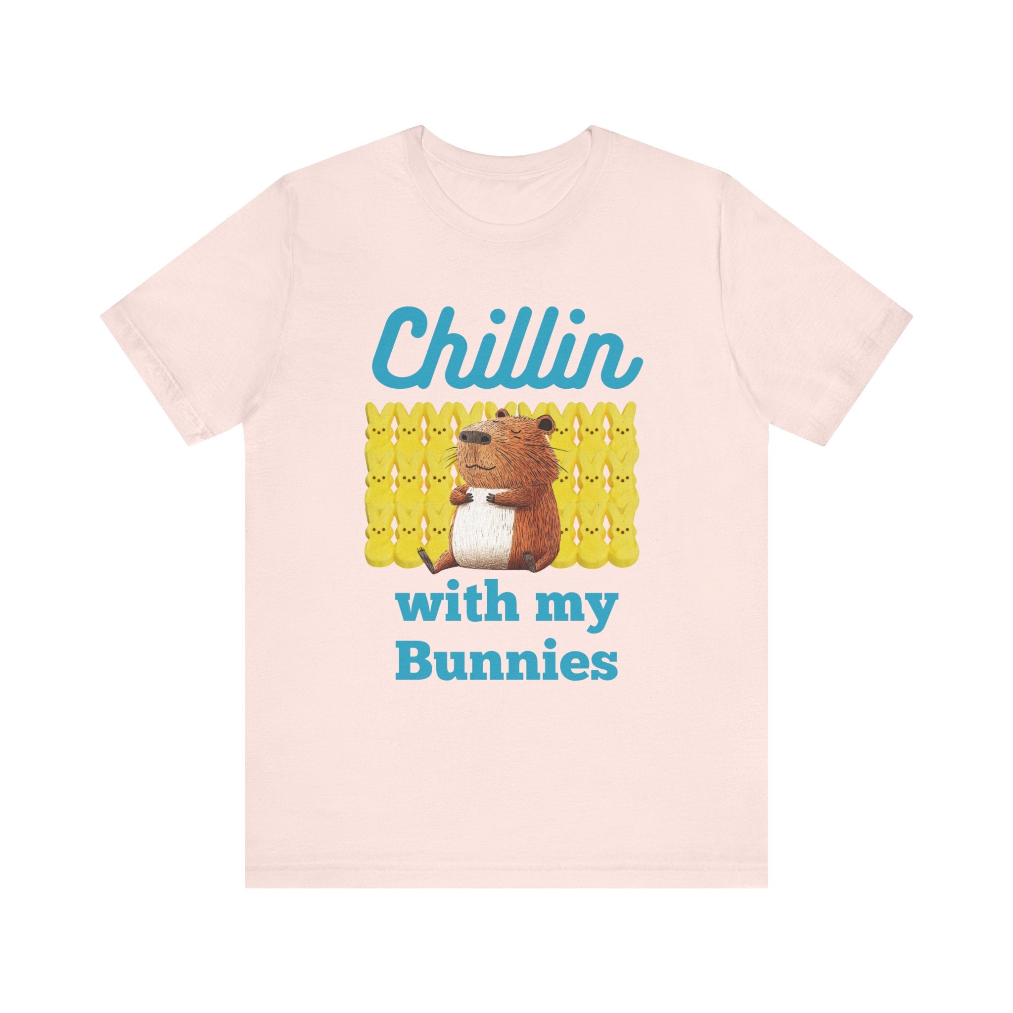 Chillin with my Bunnies - Unisex Jersey Tee (ADULT)