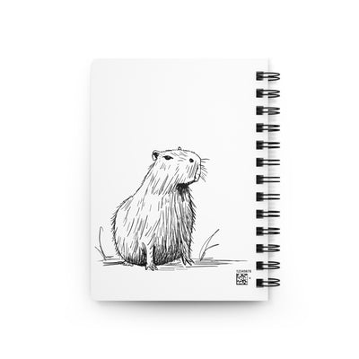 Personalized “I Can’t Today” Capybara Journal – Funny Custom Notebook