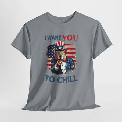 I want YOU to CHILL - Unisex Adult Jersey Tee - view 8
