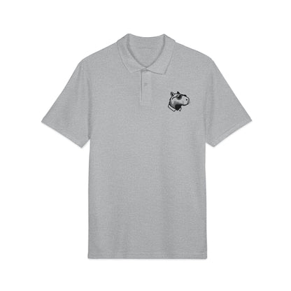 Embroidered Chill Capybara Golf Shirt, Hazard Hero Golf Gift, Golfing Apparel, Funny Golfer | Golf Lover Gift, Golf Tournament Outfit
