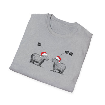 Ho Ho Ho Capybara Softstyle Tee