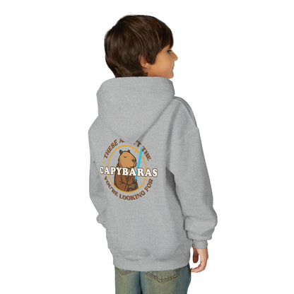 Jedi Parody Hoodie – These Aren’t the Capybaras You’re Looking For – Nerd Gift for Girls Boys – Chill Sci-Fi Hoodie