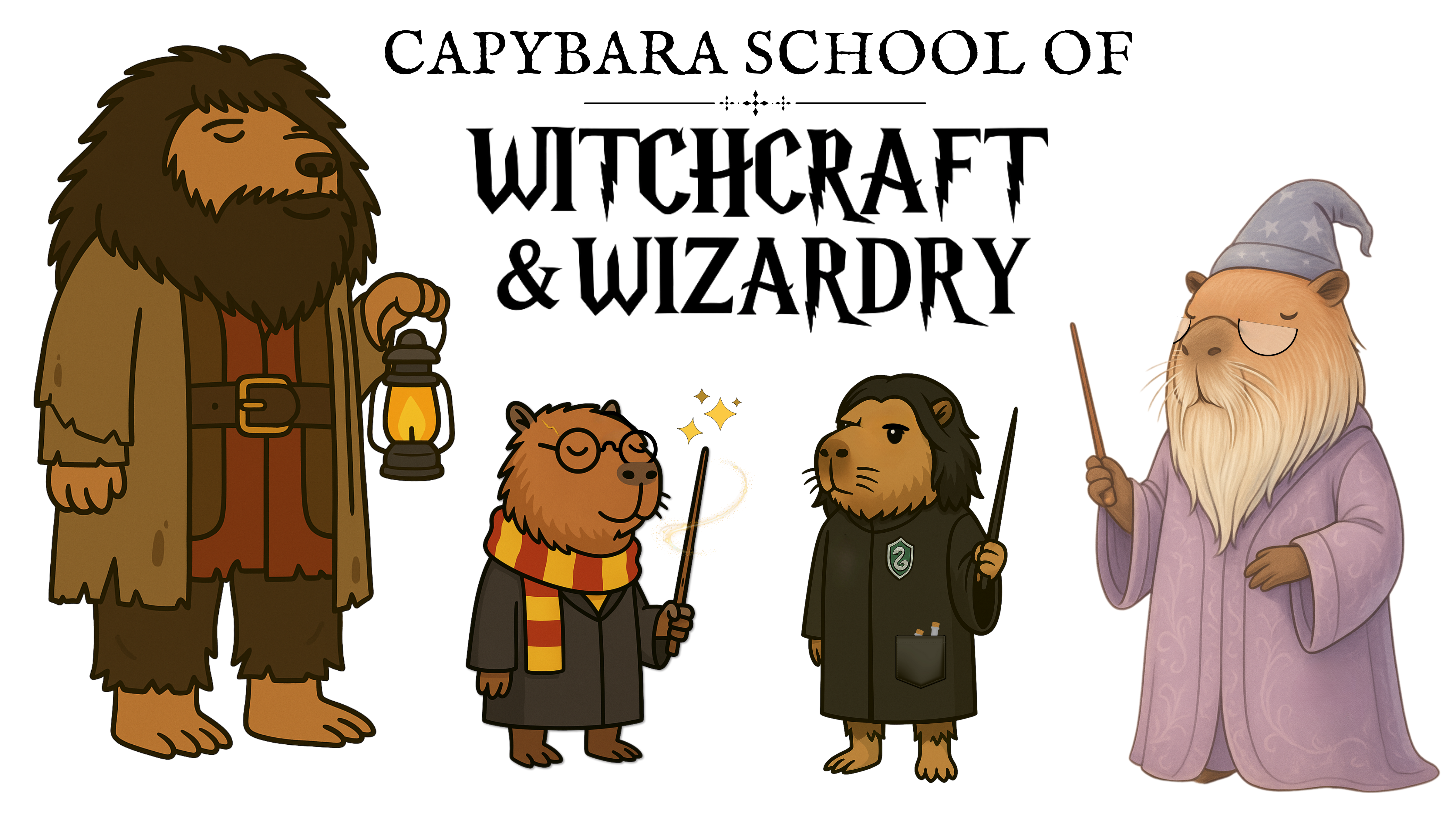 Capybara School of Witchcraft and Wizardry