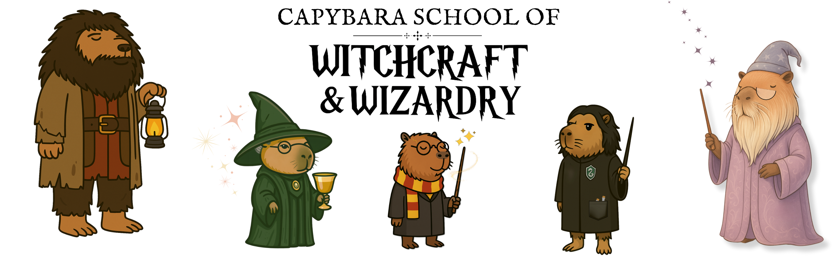 Capybara School of Witchcraft and Wizardry