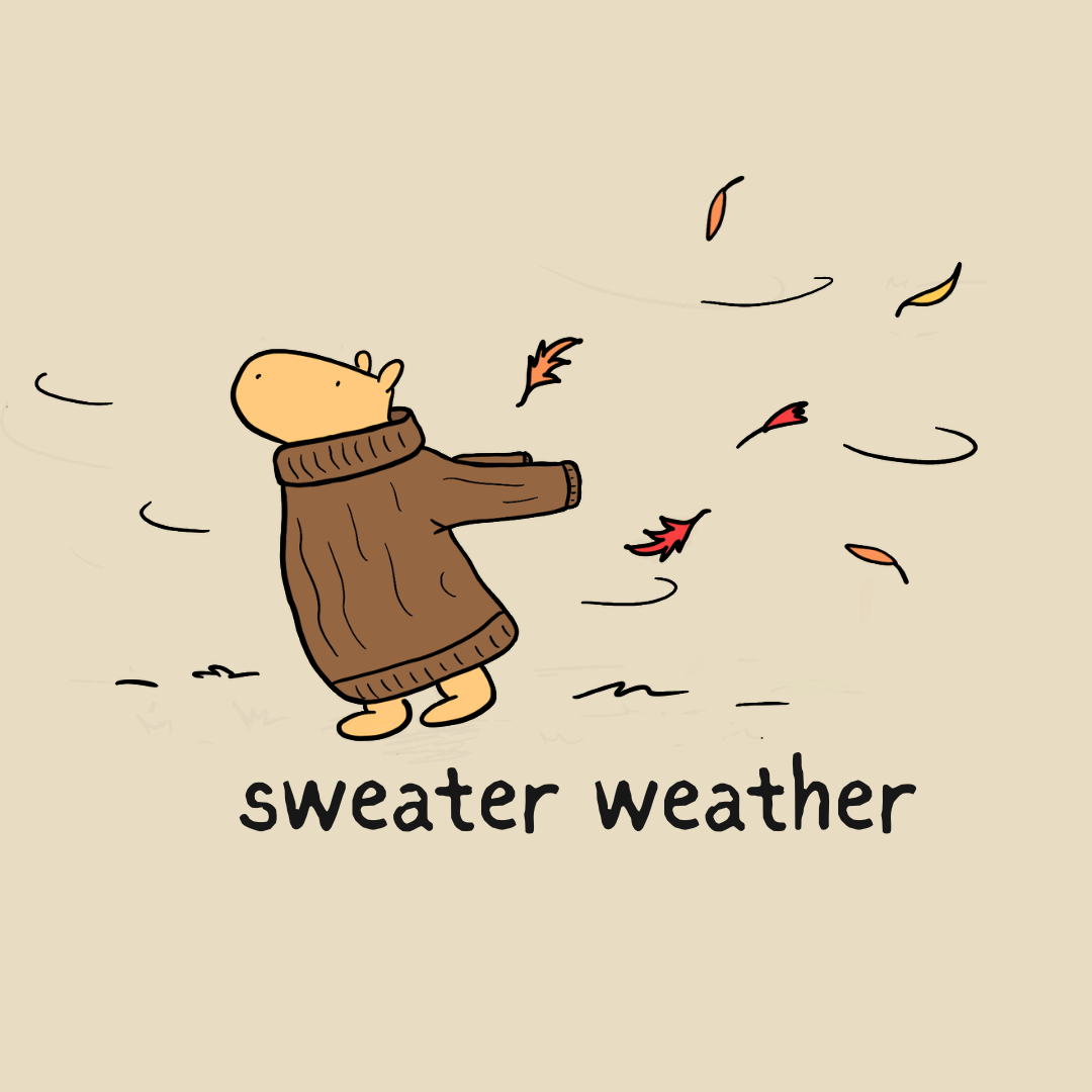 Sweater Weather - Capybara Fleece Hoodie