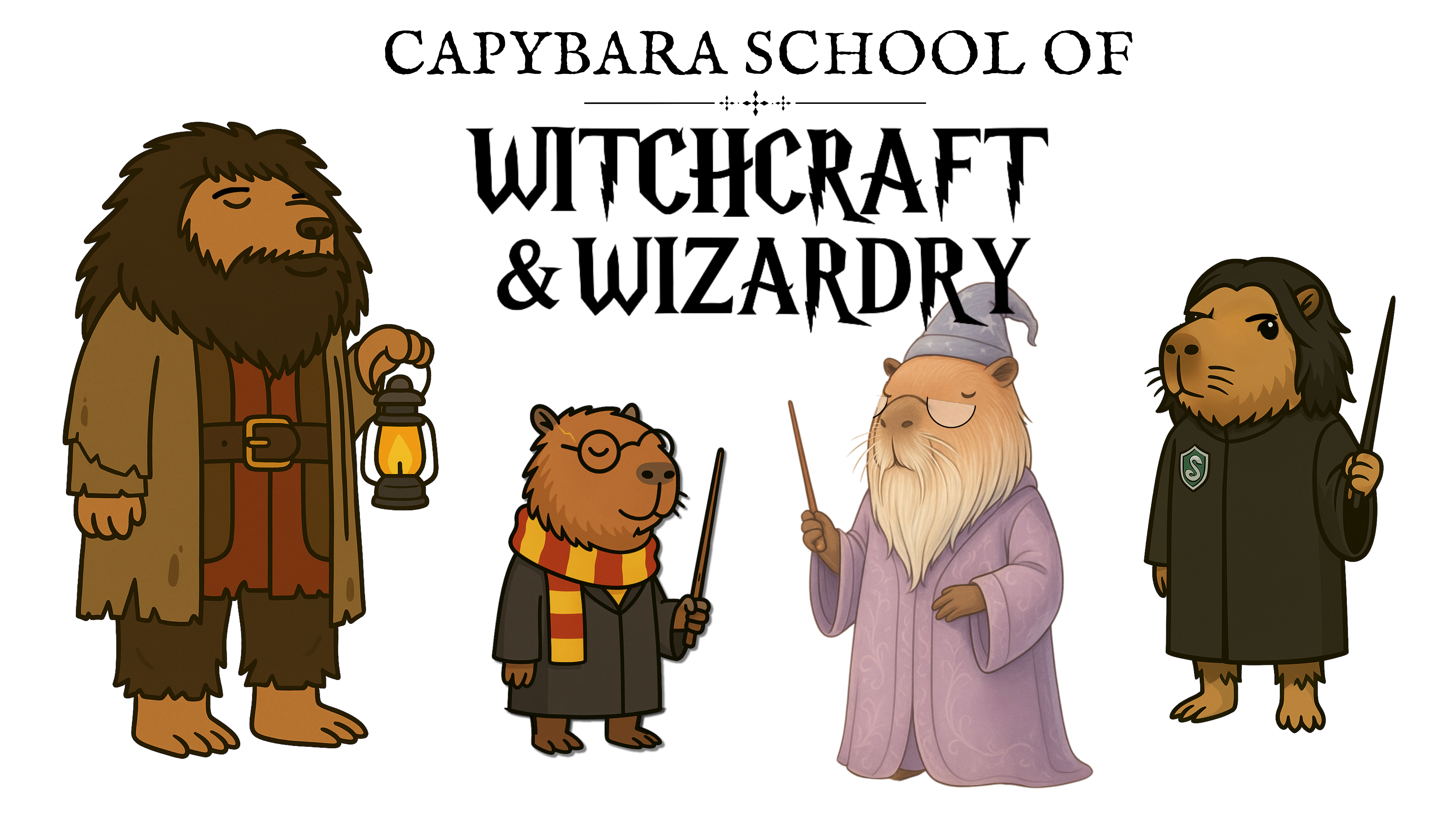 Capybara School of Witchcraft and Wizardry