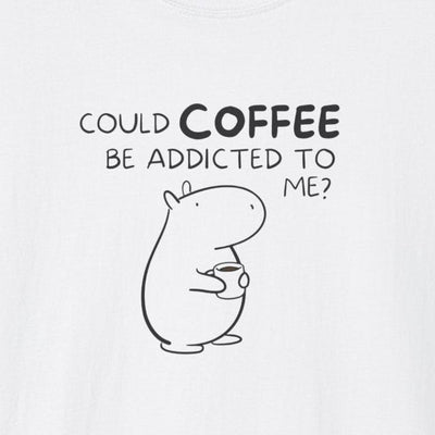 Could Coffee Be Addicted to Me? Capybara Softstyle Tee