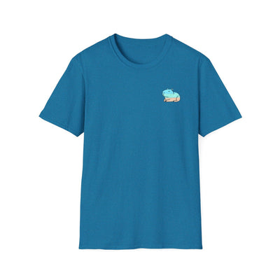 Capy Life Coastal Capybara Tee – Hand-Painted Beach Softstyle Tee